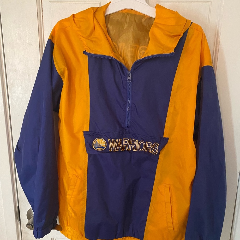 Warriors Windbreaker